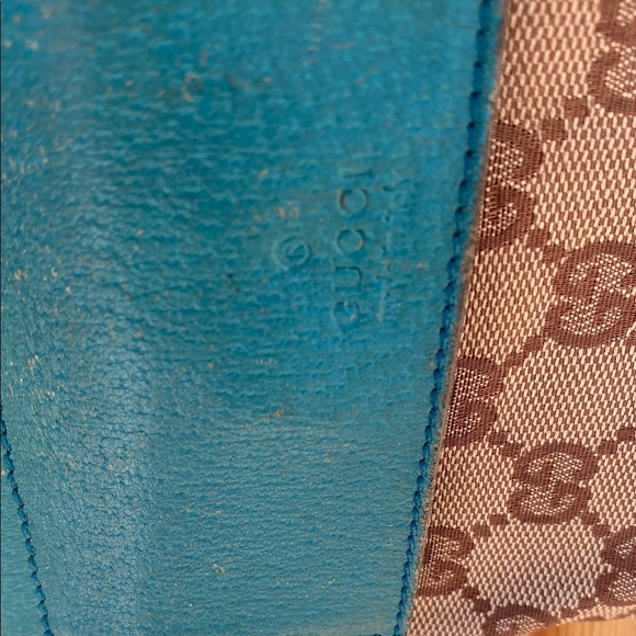 Gucci Brown and Blue Crossbody Bags - Picture 7 of 9